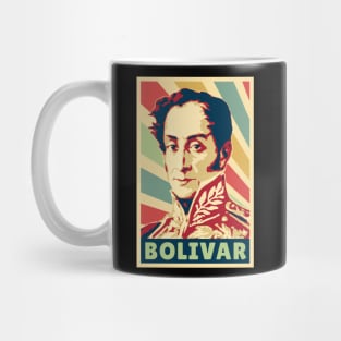 Simon Bolivar Vintage Colors Mug